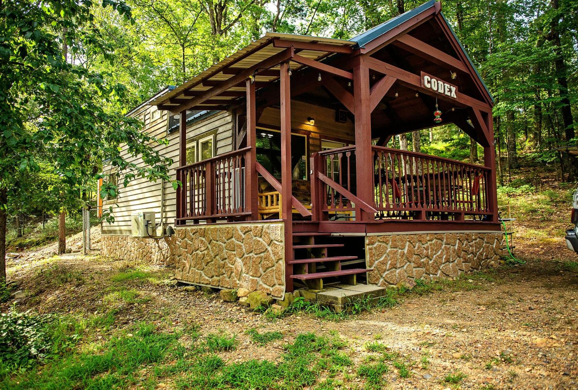 The Codex - Parker Creek Bend Cabins เมอร์ฟรีสโบโร ภายนอก รูปภาพ